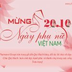 Chúc mừng ngày phụ nữ Việt Nam 20 – 10